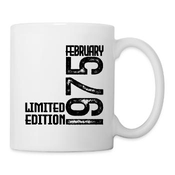 February 1975 Anniversary Gift. February 1975. - Mug - white - Right