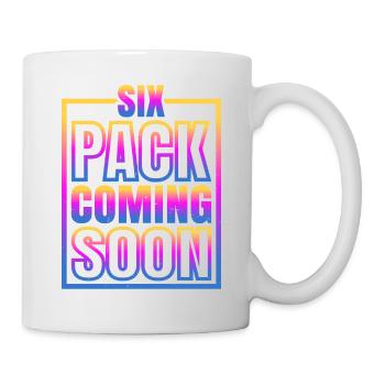 Six Pack Coming Soon 62 - Mug - white - Right