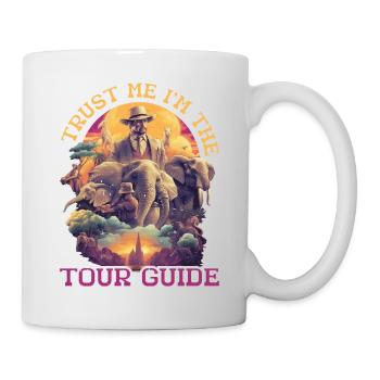 Trust Me I'm The Tour Guide 5 - Mug - white - Right