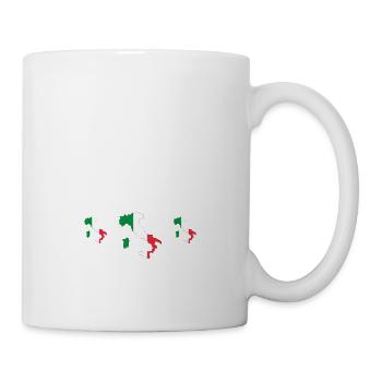 Bébés égaux meilleurs ont un papa Italien - Mug blanc - blanc - Droite