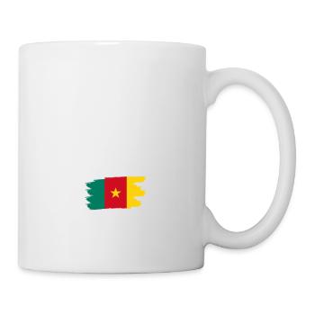 Bébés égaux meilleurs ont un papa Camerounais - Mug blanc - blanc - Droite