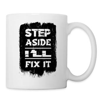 joke quote are you a mechanic sayings - Mug - white - Right