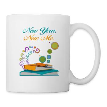 new year new me - Mug - white - Right