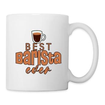 Best Barista Ever 2 - Tasse - Weiß - Rechts