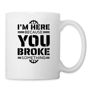 Artisan Technicien Électricien Mécanicien - Mug blanc - blanc - Droite