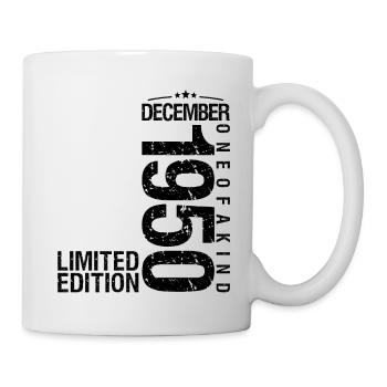Birthday December 1950 December born in December - Mug - white - Right