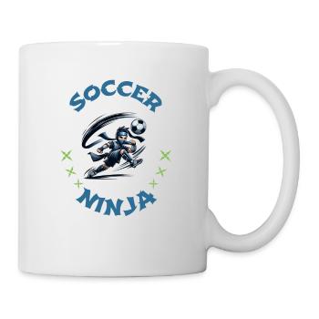 Soccer Ninja Athletic Sports Martial Arts - Mug - white - Right