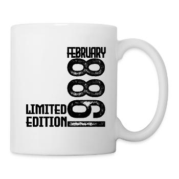 Cadeau Anniversaire Février 1988. February 1988. - Mug blanc - blanc - Droite