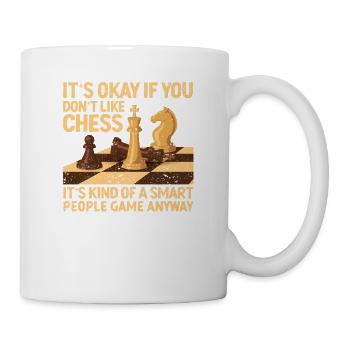 Ce n’est pas grave si vous n’aimez pas les joueurs d’échecs - Mug blanc - blanc - Droite