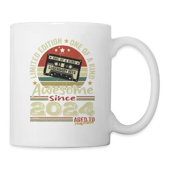 Vintage 2024 Original Retro Birthday Gift - Mug - white - Right