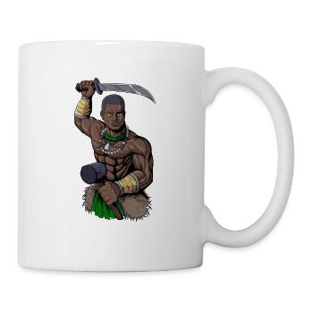 Dieu de la religion yoruba - Ogun - Mug blanc - blanc - Droite