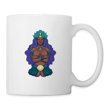 Déesse de la religion Yoruba - Yemoja - Mug blanc - blanc - Droite