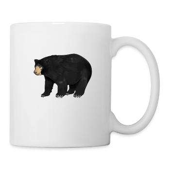 Drawing of an American Black Bear - Mug - white - Right