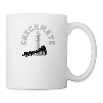 Échec et mat Drôle Échecs Maître Thématique - Mug blanc - blanc - Droite