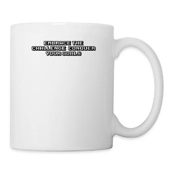Fitness - Relevez le défi, conquérez votre - Mug blanc - blanc - Droite