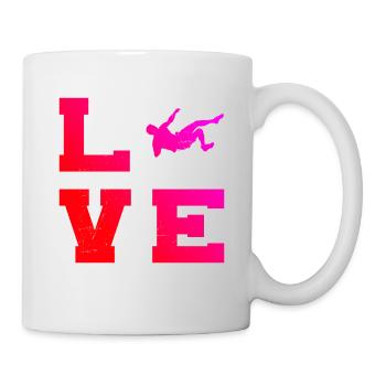 Escalade de bloc d’escalade femmes Bloc d’escalade hommes - Mug blanc - blanc - Droite