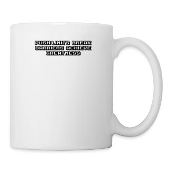 Fitness - Push limits, break barriers, achieve - Mug - white - Right