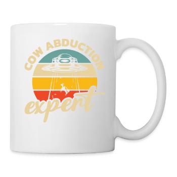 Alien, UFO, UAP, Space, Weltraum Flugobjekt - Tasse - Weiß - Rechts