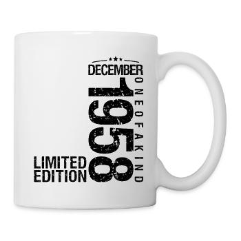 Birthday December 1958 December born in December - Mug - white - Right