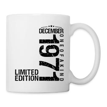 Birthday December 1971 December born in December - Mug - white - Right
