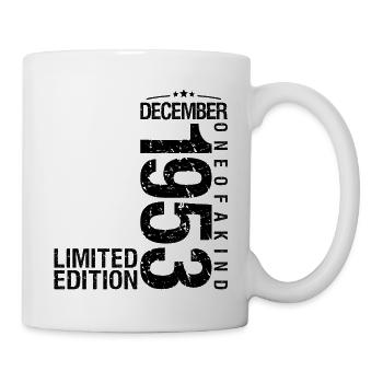 Birthday December 1953 December born in December - Mug - white - Right