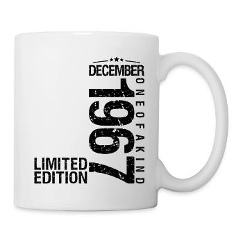 Birthday December 1967 December born in December - Mug - white - Right