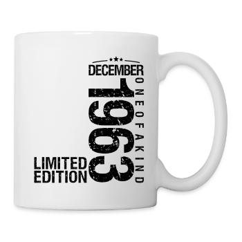 Birthday December 1963 December born in December - Mug - white - Right