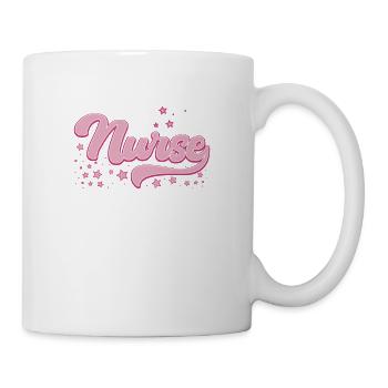Infirmière soignante - Mug blanc - blanc - Droite