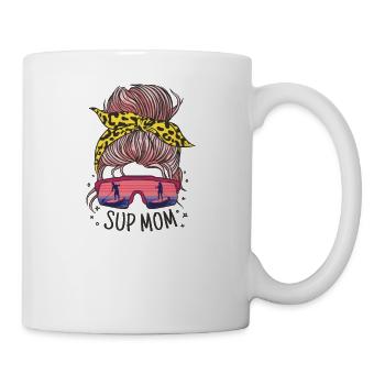 SUP-MOM paddleboarding Stand Up Paddle - Tasse - Weiß - Rechts