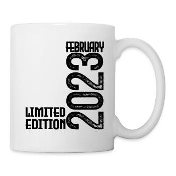 February 2023 Birthday Gift. February 2023. - Mug - white - Right