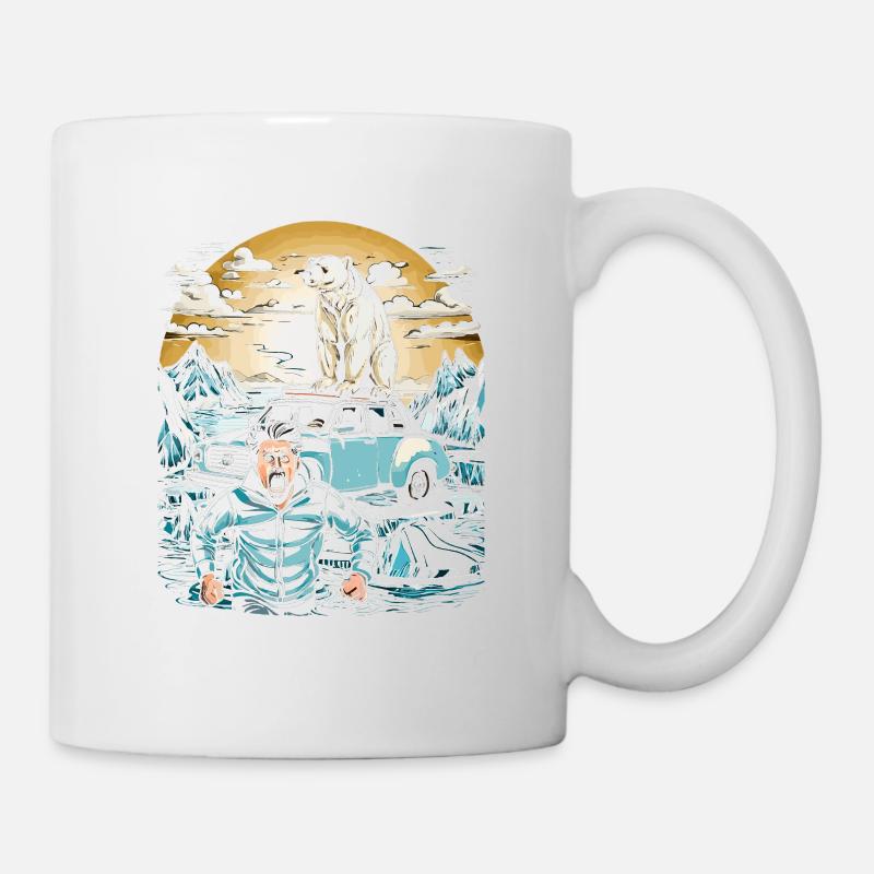 Climate Change Polar Bear - Tasse - Weiß