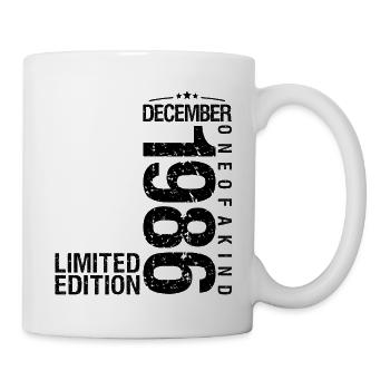 Birthday December 1986 December born in December - Mug - white - Right