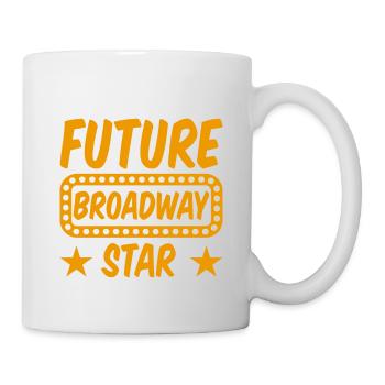 Futur Star de Broadway 2 - Mug blanc - blanc - Droite