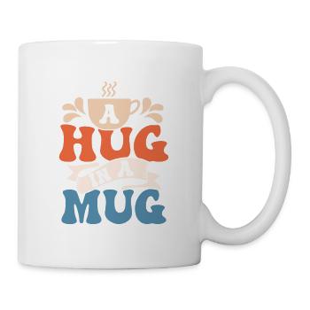 A hug in a mug Tea Drinker Tea Bag - Tasse - Weiß - Rechts