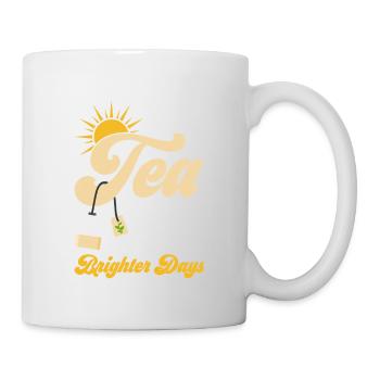 A tea bag away from brighter days Tea Drinker Mug - Mug - white - Right