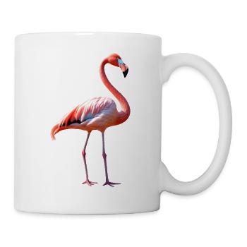 Flamingo in Pink Summer Sun Holiday Flamingos - Mug - white - Right