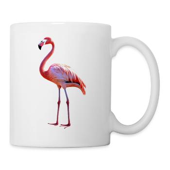 Flamingo in Pink Summer Sun Holiday Flamingos - Mug - white - Right