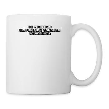 Fitness - Be your own inspiration, conquer yours - Mug - white - Right