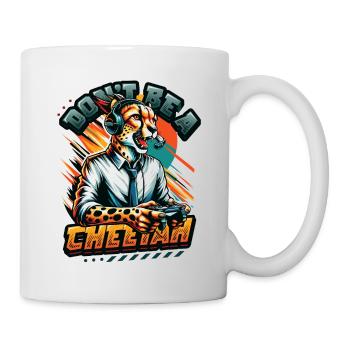 Video Gaming Cheetaah Esport Gaming Nerd Gamer - Tasse - Weiß - Rechts