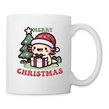 Axolotl Noël Axolotls mignons Joyeux Noël - Mug blanc - blanc - Droite