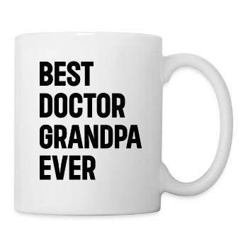 Best Doctor Grandpa Ever - Doctor Grandpa - Tasse - Weiß - Rechts