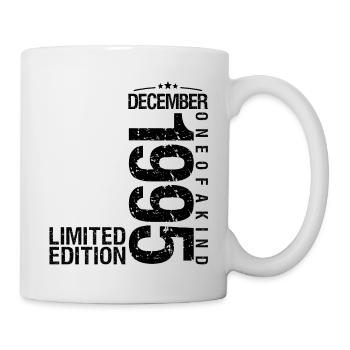 Anniversaire Décembre 1995 Décembre né en December - Mug blanc - blanc - Droite