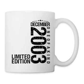 Birthday December 2003 December born in December - Mug - white - Right