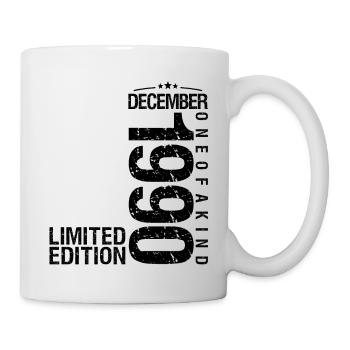 Birthday December 1990 December born in December - Mug - white - Right