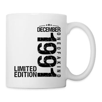 Anniversaire Décembre 1991 Décembre né en December - Mug blanc - blanc - Droite