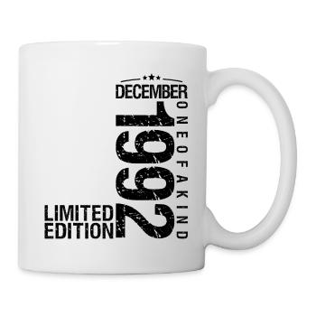 Birthday December 1992 December born in December - Mug - white - Right