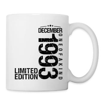 Birthday December 1993 December born in December - Mug - white - Right