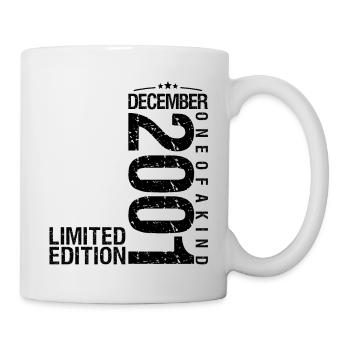 Birthday December 2001 December born in December - Mug - white - Right
