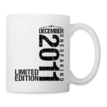 Birthday December 2011 December born in December - Mug - white - Right