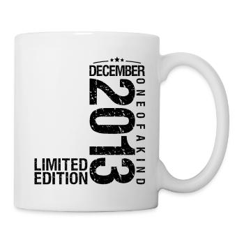 Birthday December 2013 December born in December - Mug - white - Right